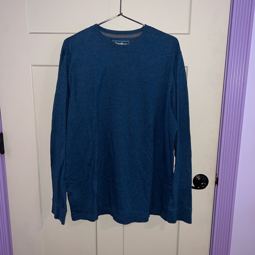 Eddie Bauer Blue Long Sleeve Tee
